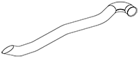 DINEX 68745 Auspuffrohr