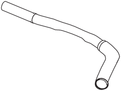 DINEX 68747 Auspuffrohr