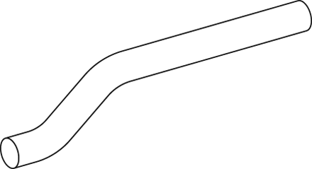 DINEX 69607 Auspuffrohr