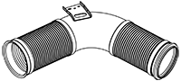 DINEX 6LA009 Auspuffrohr