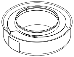 Montagesatz, DINEX 6LL009 Auspuffanlage