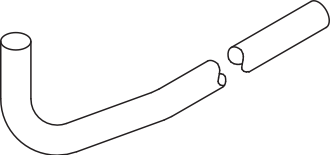 DINEX 70128 Auspuffrohr