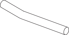 DINEX 70135 Auspuffrohr