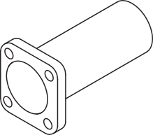 DINEX 70265 Auspuffrohr