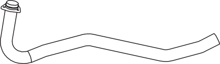 DINEX 70275 Auspuffrohr