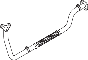 DINEX 72103 Auspuffrohr