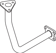 DINEX 72105 Auspuffrohr