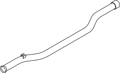 DINEX 80257 Auspuffrohr