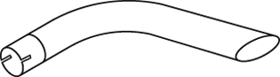 DINEX Auspuffrohr 80623