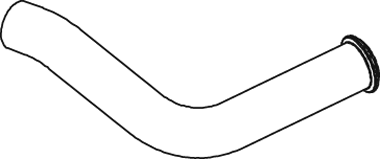 DINEX 80742 Auspuffrohr