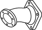 DINEX 81174 Auspuffrohr