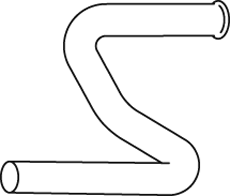 DINEX 81260 Auspuffrohr