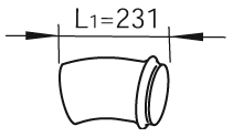 DINEX 81264 Auspuffrohr