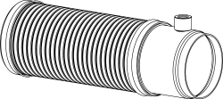 DINEX 82229-RK Auspuffrohr
