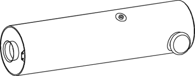 Zentral-/Außenschalldämpfer DINEX 82420