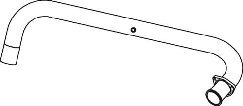 DINEX 87281 Auspuffrohr