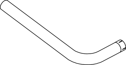 DINEX 89201 Auspuffrohr