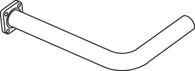DINEX 89275 Auspuffrohr
