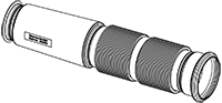 DINEX 8AA001 Auspuffrohr