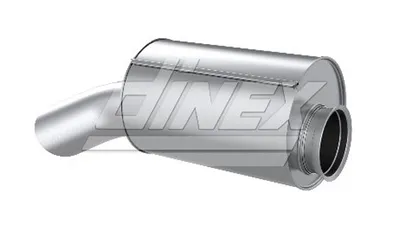 DENEX 8AC025 hinterer Schalldämpfer