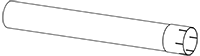 DINEX 8AE006 Auspuffrohr