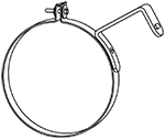 Montagesatz, DINEX 80AL020 Auspuffanlage