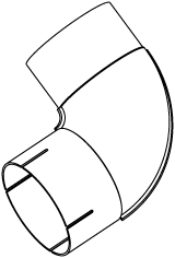 Auspuffrohr, universell DINEX 96110