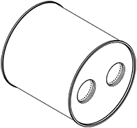 DINEX 981013 Medienschalldämpfer