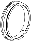 DINEX 9BB001 Auspuffrohr