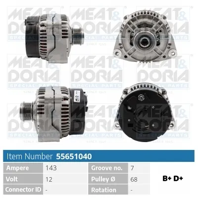 Generator Mercedes-Benz VITO Bus · Mercedes-Benz VITO Van · Mercedes-Benz V-CLASS