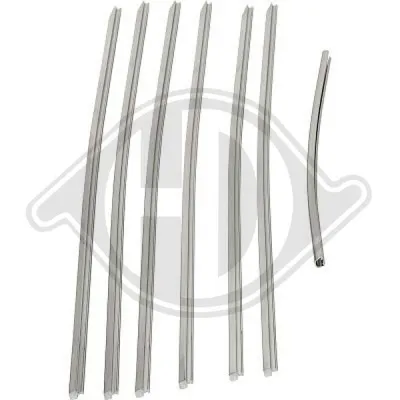 Trim/Protection Strip Set, Kühlergrill Mercedes-Benz S-CLASS