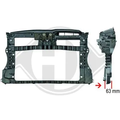 Heizkörperunterstützung Vw GOLF VI · Vw GOLF VI Variante