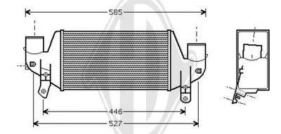 Ladeluftkühler Ford FIESTA IV · Ford FIESTA Box Body/MPV · Ford FOCUS I