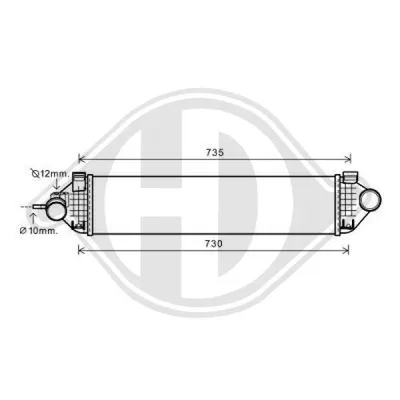 Ladeluftkühler Ford C-MAX II · Ford GRAND C-MAX · Ford FOCUS III