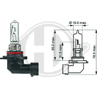 DIEDERICHS LID10081 dynamische Kurve Lampe