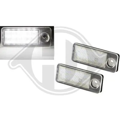 Lizenzschild Licht Audi A6 C5 Avant