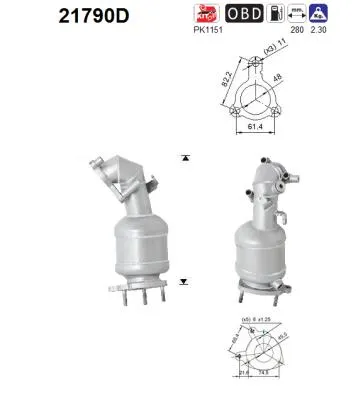 Katalysator Opel ASTRA J Sporttourer · Vauxhall ASTRA Mk VI Kombi · Vauxhall MERIVA Mk II