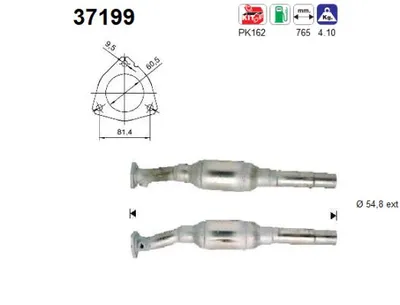 Katalysator Vw SHARAN · Sitz ALHAMBRA