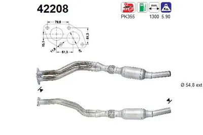 Katalysator Audi A4 B5 · Audi A4 B5 Avant · Vw PASSAT B5