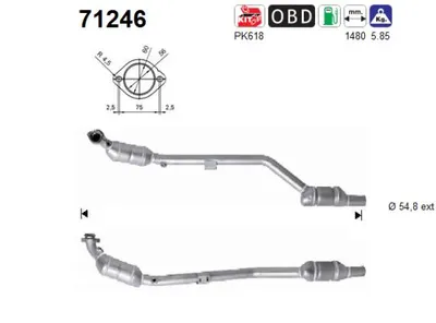 Katalysator Mercedes-Benz C-CLASS · Mercedes-Benz C-CLASS T-Modell · Mercedes-Benz CLK