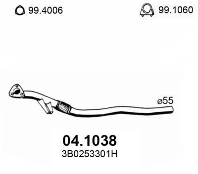 Auspuffrohr Audi A4 B5 · Audi A6 C5 · Audi A6 C5 Avant