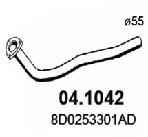 Auspuffrohr Audi A4 B5 · Audi A6 C5 · Audi A6 C5 Avant