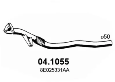 Auspuffrohr Audi A4 B6 · Audi A4 B6 Avant