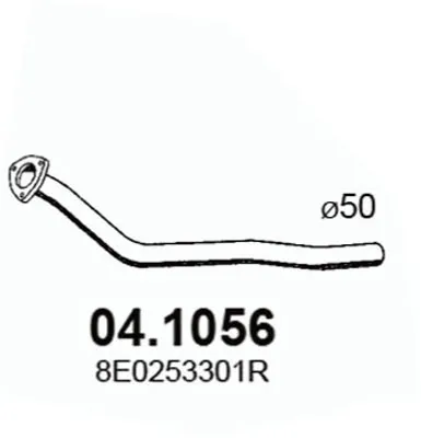 Auspuffrohr Audi A4 B6 · Audi A4 B6 Avant