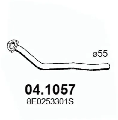 Auspuffrohr Audi A4 B6 · Audi A4 B6 Avant