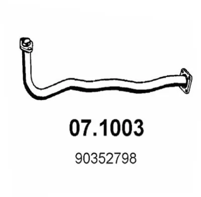 Auspuffrohr Daewoo NEXIA · Daewoo NEXIA Saloon