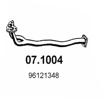 Auspuffrohr ASSO 07.1004