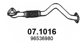 Auspuffrohr ASSO 07.1016