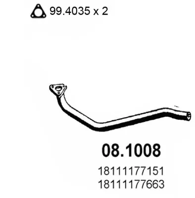 Auspuffrohr Bmw 3
