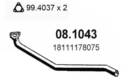 Auspuffrohr Bmw 3